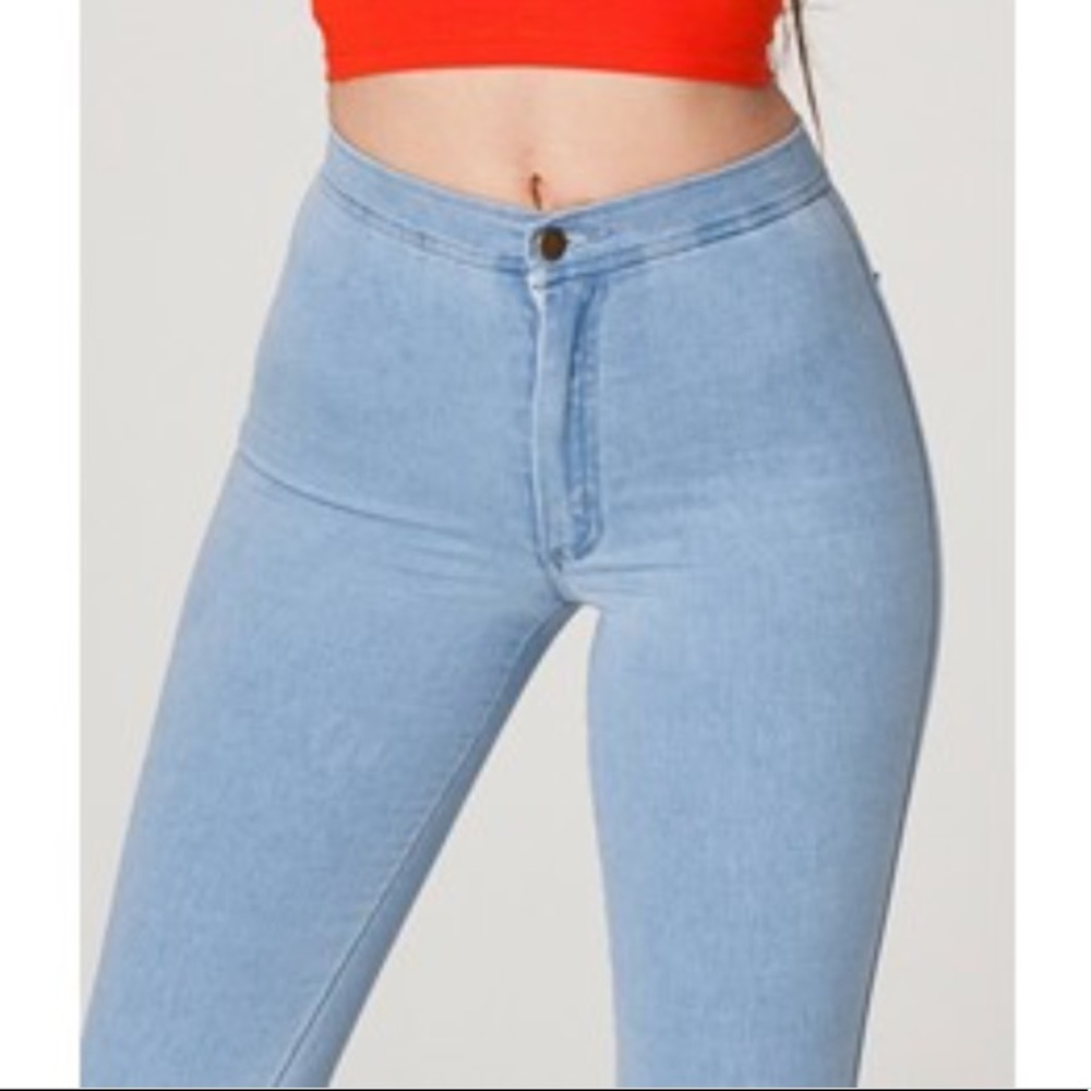 American Apparel Easy Jeans Light Wash